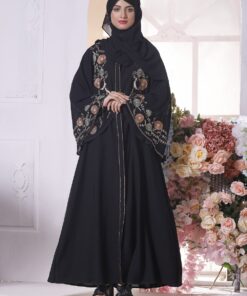 JS 690 Embroidery Abaya