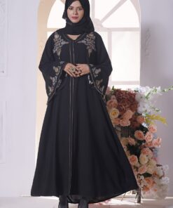 JS 688 Embroidery Abaya